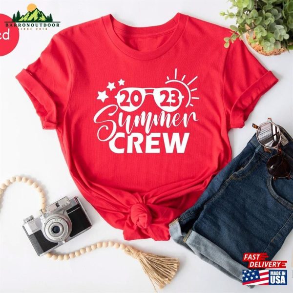 Summer Crew 2023 Shirt Family Vacation Shirts Matching Tees Classic T-Shirt