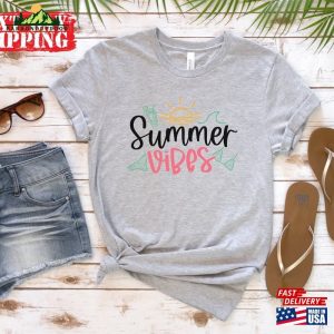 Summer Vibes T Shirt Holiday 2023 Shirt Family Vacation Shirts Hoodie Unisex 3