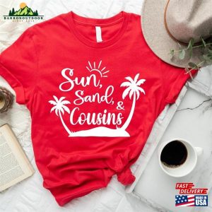 Sun Sand Cousins T-Shirts Matching Squad Hoodie Sweatshirt