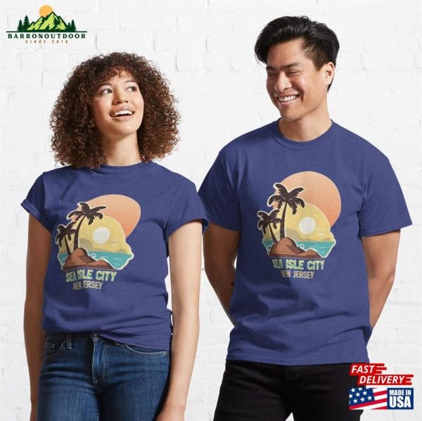 Sunkissed Palms Sea Isle City Classic T-Shirt Unisex