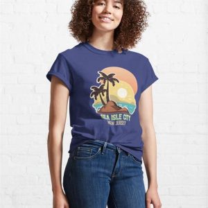 Sunkissed Palms Sea Isle City Classic T Shirt Unisex 4