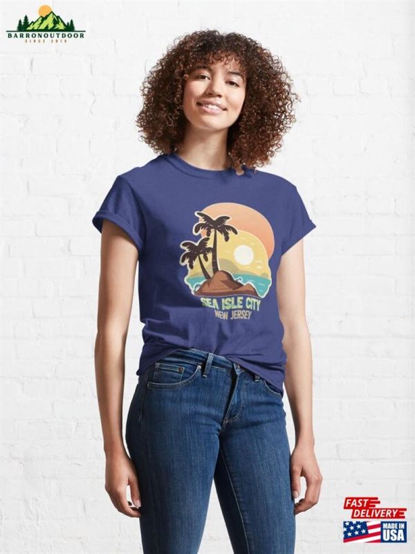 Sunkissed Palms Sea Isle City Classic T-Shirt Unisex