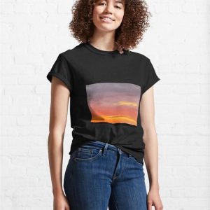 Sunset Classic T Shirt Unisex 4