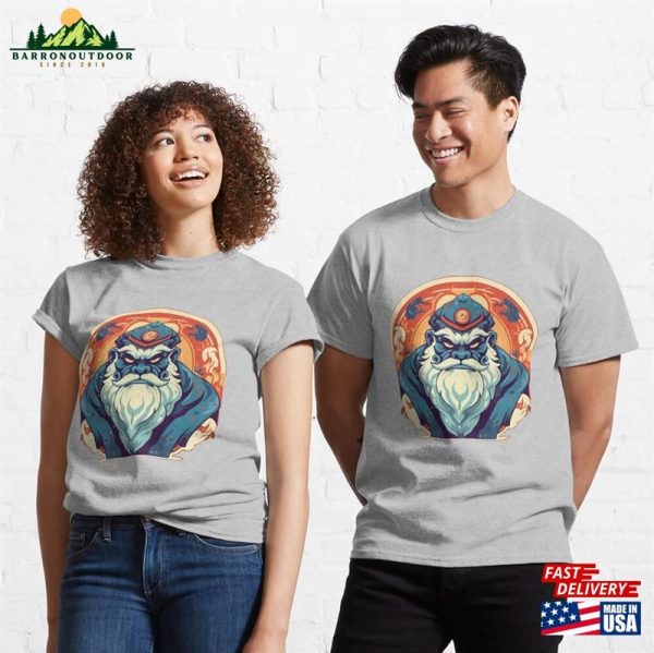 Super Big Yeti Master Illustration Classic T-Shirt Sweatshirt Unisex