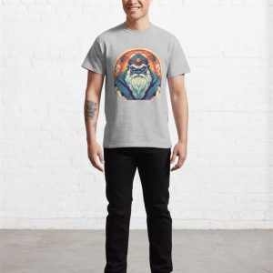 Super Big Yeti Master Illustration Classic T Shirt Sweatshirt Unisex 4