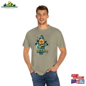 Surf Therapy Tshirt Surfing For Cottage Fashion Wear Hoodie Classic