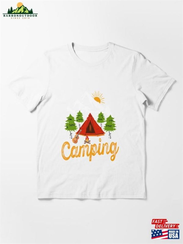 T Shirt Camping Graphic Essential T-Shirt Classic