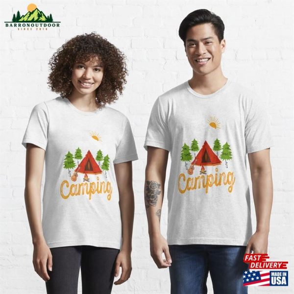 T Shirt Camping Graphic Essential T-Shirt Classic