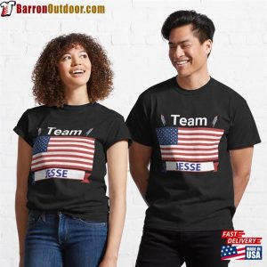 Team Jesse Usa American Flag Star Stripe Classic T-Shirt Hoodie