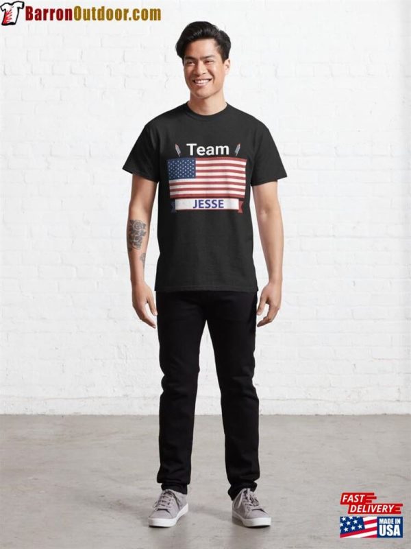 Team Jesse Usa American Flag Star Stripe Classic T-Shirt Hoodie