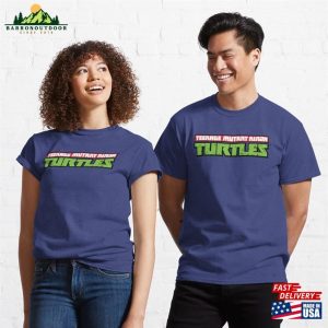 Teenage Mutant Ninja Turtles Tmnt Logo Classic T Shirt Unisex 3