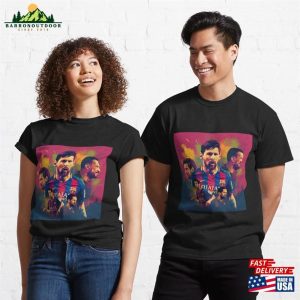 The Best Legend Barca Classic T Shirt Unisex 3