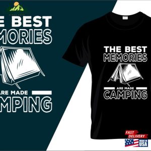 The Best Memories Camping Unisex Jersey Short Sleeve Tee 2023 Sweatshirt T-Shirt