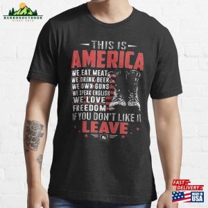 This Is America We Speak English Love Freedom Sweatshirt Hoodie