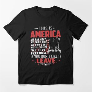 This Is America We Speak English Love Freedom Sweatshirt Hoodie