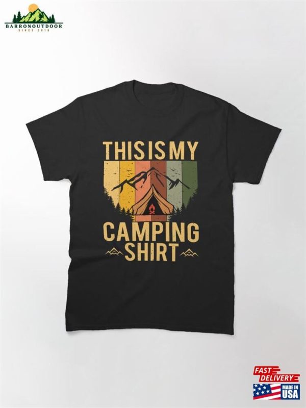 This Is My Camping Shirt Hoodie T-Shirt