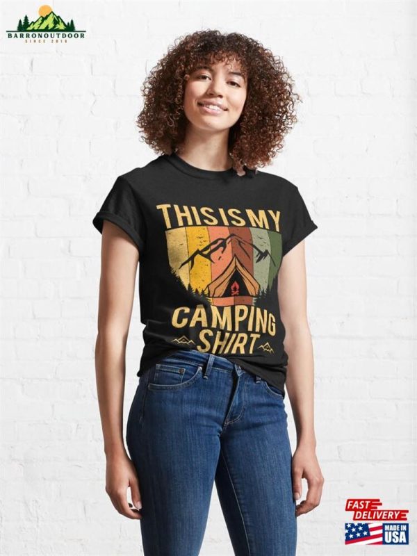 This Is My Camping Shirt Hoodie T-Shirt