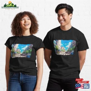 Tokyo Street Sunny Day Anime Shirt Classic T Shirt Sweatshirt 3