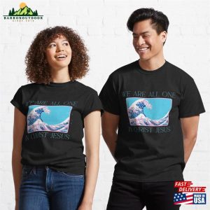 Transgender Ftm Christian Great Wave Off Kanagawa Classic T-Shirt Unisex