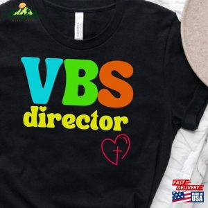 Vbs Director Vacation Bible School I Heart Sweatshirt Unisex