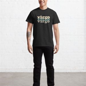 Virgo Zodiac Sign Green Amp Brown Power Color Classic T Shirt Hoodie 3