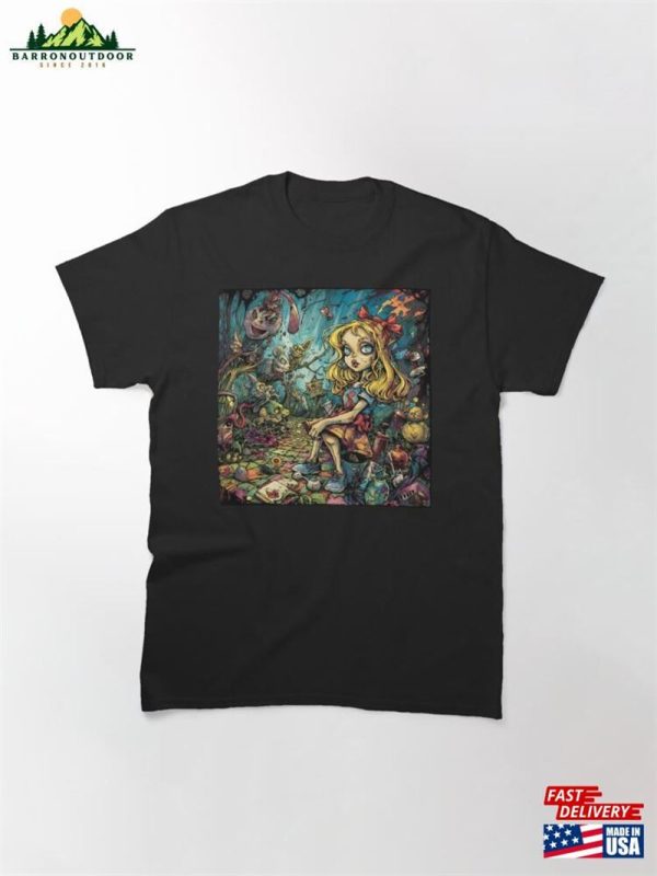 Wonderland Alice Classic T-Shirt Unisex