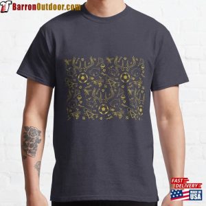 Yellowjackets Icon Pattern (Yellow) Classic T-Shirt Hoodie