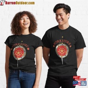 Yorkshire Romance Vibes Medieval Northern England Classic T-Shirt Unisex