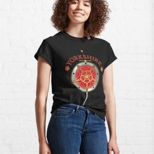 Yorkshire Romance Vibes Medieval Northern England Classic T Shirt Unisex 4