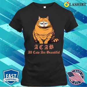 Acab T shirt Acab All Cats Are Beautiful T shirt 2