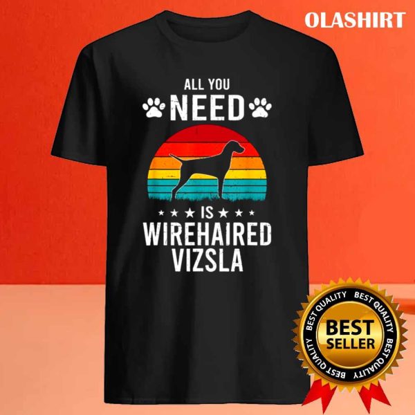 All You Need Is Wirehaired Vizsla Dog Shirt, Trending Shirt