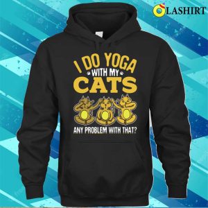 Bengal T shirtyoga And Cats Meditation Namaste Gift T shirt 3