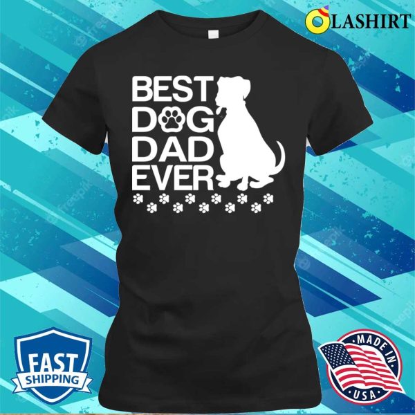 Best Great Dane Dad Ever Best Dog Dad Ever Golden Great Dane Dad Ever T-shirt