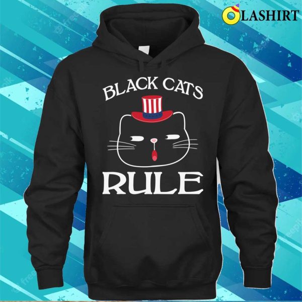 Black Cats Rule T-shirt, Black Cats Rule T-shirt