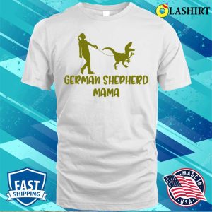 Buy German Shepherd Mom Dinosaur Mothers Day Tee T shirt 3