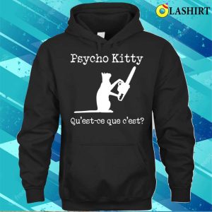 Cat T shirt Psycho Kitty T shirt 3