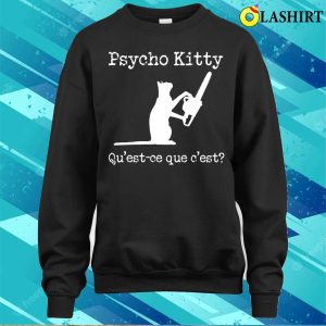 Cat T shirt Psycho Kitty T shirt 4