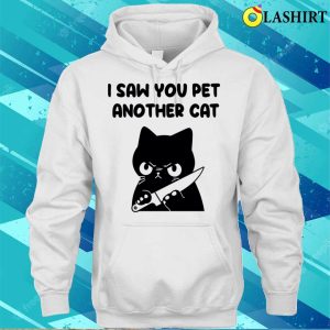 Cat With Knife T shirt 3