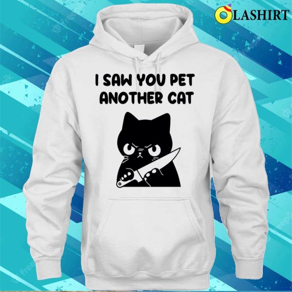 Cat With Knife T-shirt