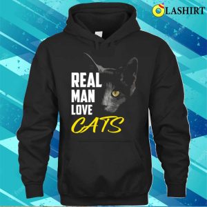 Cat shirt Tshirtreal Man Love Cats T shirt 3