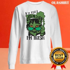 Cats Im Cool Kiss Me Im Irish Shirt 2