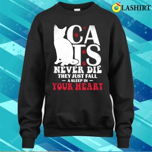 Cats Never Die T shirt Celebrating Feline Forever 4