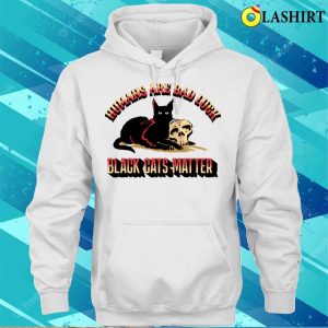 Cats T shirt Black Cats Matter Retro T shirt 3