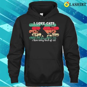 Cats T shirt I Love Cats T shirt 3