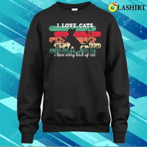 Cats T shirt I Love Cats T shirt 4