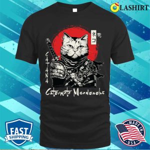 Catsumoto Meowsashi Tee A Purrfectly Stylish Feline inspired Shirt 1