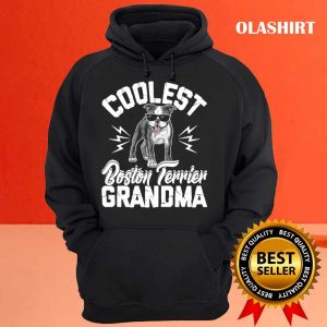 Coolest Boston Terrier Grandma Funny Dog Gift Shirt 3