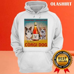 Corgi Dog Wine Shirt 3