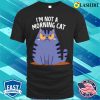Cute And Comfy Cat Graphic Tee I M Not A Morning Cat