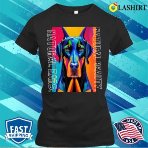 Doberman Shirt Natural Ear Design Graceful Elegance Collection T shirt 2